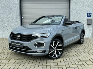 Volkswagen T-Roc Cabrio 1.5 TSI R-line 19 inch LM velgen/Leder/Black Pack/Virtual/Beats Audio/Garantie/Compleet en Zeldzaam