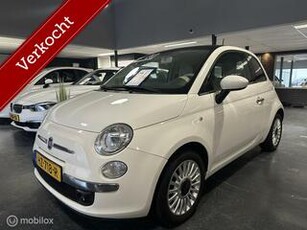 Fiat 500 1.2 Lounge*NAP?*PANO*BLUE&ME*MULTI STUURWIEL*AUX*