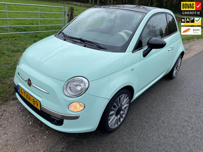 Fiat 500 0.9 TwinAir Turbo Cult met airco, leder en panoramadak