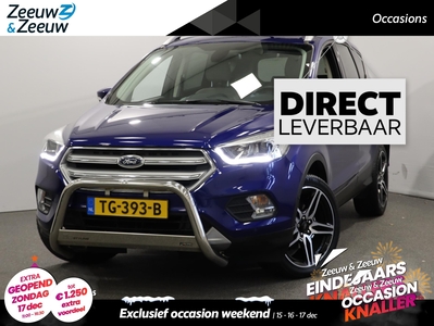 FORD KUGA 1.5 EcoBoost Titanium | Navigatie | Camera | Trekhaak | 1800 KG Trekgewicht | Apple/Android Carplay | Lederen Bekleding