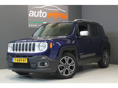 Jeep Renegade 1.4 MultiAir 140pk Limited Automaat Navigatie, 18Inch L.M. velgen, Leder