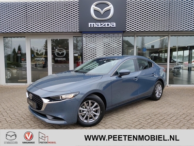 MAZDA 3 2.0 E-SkyActiv-G 122 Comfort Automaat | VAKANTIEVOORDEEL! | LEER PAKKET | 6 JAAR GARANTIE! |