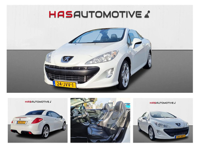 Peugeot 308 CC 1.6 THP Feline AUTOMAAT✅ bj 2009 Parel Wit Zeer Nette Cabrio!