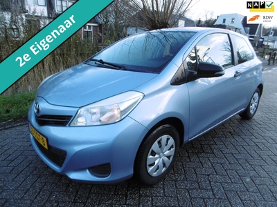 TOYOTA YARIS 1.0 VVT-i 3-deurs Airco 2e eig Trekhaak Historie Zuinig A-label