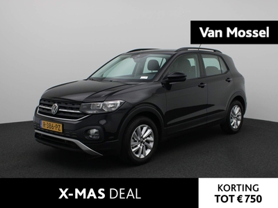 VOLKSWAGEN T-CROSS 1.0 TSI Life 110 PK | Navigatie | Apple Carplay | Android Auto | Parkeersensoren | Fabrieksgarantie | Digital Cockpit Pro | DAB | Buitenspiegels Inklapbaar | Adaptive Cruise Control |