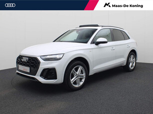 Audi Q5 55 TFSIe 270kW/367PK S Line · Panoramadak · Leder/Alcantara · Parkeersensoren + camera