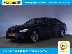 BMW 5 Serie 520i M Sport High Executive Aut. [ Leder Comfortzetels Navi prof. ]