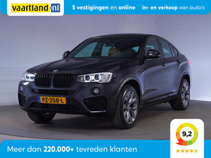 BMW X4 xDrive20i High Executive xLine Edition [ Stoelverwarming Leder Camera ]