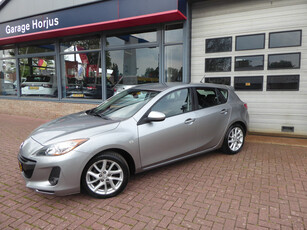 Mazda 3 1.6i Navigator 2014 NAVI, AIRCO, CRUISE, LM VELGEN, STOELVERW, NWE APK!!