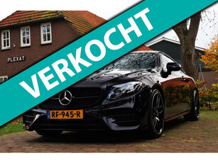 Mercedes-Benz E-klasse Coupé 200 Edition 1 Aut. | AMG-Pakket | Panorama | Black Optiek | Burmester | Leren Dashboard | Dodehoek |