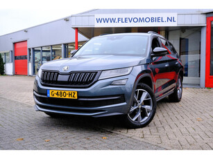 Skoda Kodiaq 1.5 TSI 150pk Sportline Business Aut. Adapt.Cruise|1e Eig|Navi|Leder-Alcant|Cam|Apple CarPlay