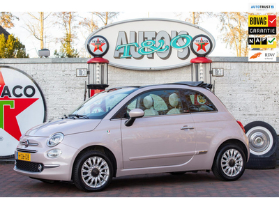 Fiat 500 C Cabrio 1.2 Star roze 33.400 km NL-auto + NAP