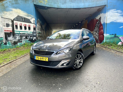 Peugeot 308 SW 1.2 Grijs Automaat /Clima/Pano/Navi/NAP✅