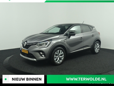 RENAULT CAPTUR 1.3 TCe 140 Intens | Mild Hybrid | 4 Cilinder | Camera | Navigatie | Parkeersensoren Voor & Achter | Climate Control | Cruise Control | LED Koplampen | Origineel NL | NAP | Parelmoer Lak | Apple Car Play | Android Auto |