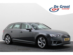 Audi A4 Avant 35 TFSI S edition Automaat 2x S-line, LED, PDC, Navigatie, Climate, Cruise, Audi Pre Sense, Trekhaak, 18''