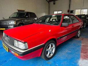 Audi Coupé 2.2 GT 5-Cilinder H5 1986 Rood APK 2026 Handgeschakeld