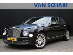 Bentley Mulsanne Mulliner 6.8 513 PK Duo Tone | LEDER | SCHUIFDAK | MEMORY | MASSAGE | STOELVERK. | ENTERTAINMENT ACHTERIN | CAMERA | NAVI |