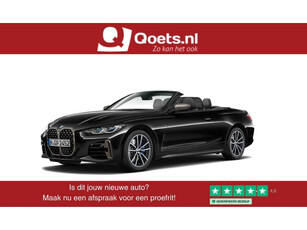 BMW 4-serie Cabrio M440i xDrive Driving/Parking Assistant Professional - Harman Kardon - Comfort Access - Stoelverwarming - M Sportrem/onderstel/sportdifferentieel - Laser - Air collar