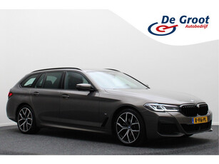 BMW 5 Serie Touring 520i Business Edition Plus M Sportpakket, Leer, BMW Laser, Apple Carplay, ACC, Trekhaak, 19''