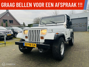 Jeep Wrangler 4.0i 4x4 Softtop Automaat / NAP / Ned auto / APK 11-2026