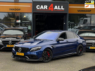 Mercedes-Benz C-klasse AMG 63 S Edition 1 CARBON/DOWNPIPE/SCHAALSTOELEN/STERRENHEMEL