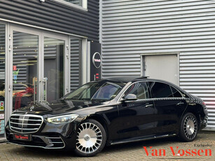 Mercedes-Benz S-klasse 580 e Lang |Burmester|Pano|Camera|HUD|Massage|Sfeer|Soft close|Volleer Beige