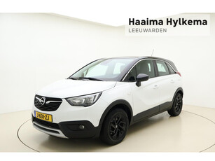 Opel Crossland X 1.2 Turbo Innovation 130 PK | Navigatie | Climate control | Camera achter | Trekhaak | Lichtmetalen velgen Black | Zwart dak