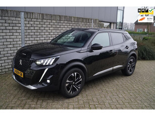 Peugeot 2008 1.2 PureTech GT-Line Autom Half Leder Sportst Navi Camera Clima Cruise Rijbaan Assist 2x PDC Apple Carplay LMV ENZ.