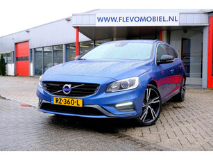 Volvo V60 2.4 D5 Twin Engine R-Design Xenon|Adap.Cruise|Pano|Half Leder|Trekhaak