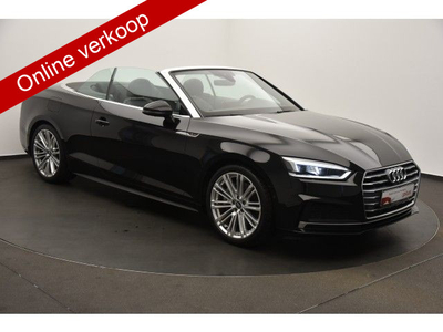 Audi A5 Cabriolet 2.0 Tfsi (185kW/252pk) S-Tronic S-LINE ** LED, VOL-LEDER, VIRTUAL, STOEL VENT, NEKVERW. ** UNFALLFREI - AUDI GARANTIE ** ** INFORMEER OOK NAAR ONZE AANTREKKELIJKE FINANCIAL-LEASE TARIEVEN **