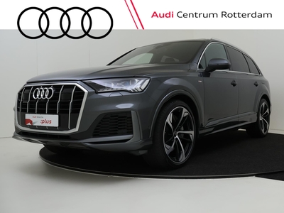 AUDI Q7 55 TFSI e quattro Pro Line S | Panoramadak | Bang & Olufsen | Stoelventilatie | LED matrix laser | Soft-close | Head-up display | Stoelverwarming voor en achter | Tour | City