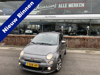 FIAT 500 0.9 TwinAir 500Sport Airco - Radio/cd/mp3 - Navi tom-tom - MFL-Stuurwiel - ML - LMV - CD=AB - Ramen E-VZ - Spiegels E-V+V