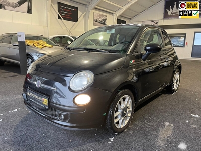 FIAT 500 1.2 Naked Airco Half-Leder Leder-Stuur Central EL-Spiegels Lichtmetaalvelgen