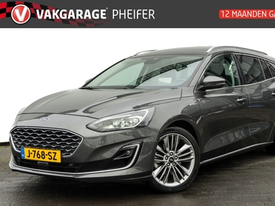 FORD FOCUS Wagon 1.0 125pk EcoBoost Vignale Leer/ B&O/ Head up/ Navigatie/ Carplay/ Panoramadak/ Stuur-stoelverwarming/ Camera