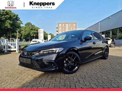 Honda Civic 2.0 e:HEV Sport 18inch velgen, Draadloze oplader, Apple/Android , All-in Rijklaarprijs