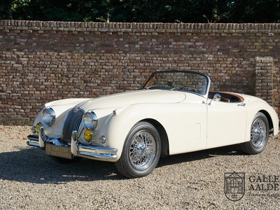 Jaguar XK150 3.8S OTS The first of just 14 left hand drive examples, fully matching and highly original left hand drive car, the holy grail of Jaguar XK's!