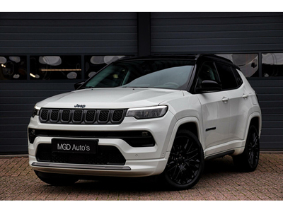 Jeep Compass 4xe 240 Plug-in Hybrid Electric S /LED/CAMERA/LEDER/CARPLAY/STOEL+STUURVERW./ELEK. KLEP/ACC/KEYLESS!