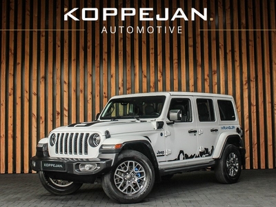 Jeep Wrangler Unlimited 4xe 380 80th Anniversary Hybrid 380PK Automaat | ADAPTIVE CRUISE | STOELVERWARMING | STUURVERWARMING | LEDER |