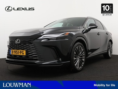 Lexus RX 450h+ Plug-in Hybrid President Line | Houtafwerking | Stuurverwarming | Demo | Panoramisch Schuifdak |