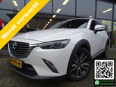 Mazda CX-3 2.0 SkyActiv-G 120 GT-M AUTOMAAT / NAVIGATIE / CRUISE CONTROL / CAMERA ACHTER / CLIMATE CONTROL