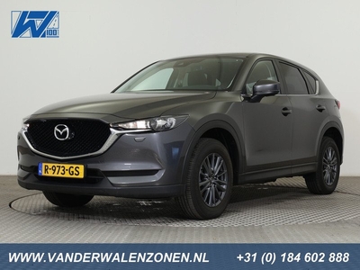 Mazda CX-5 2.0 SkyActiv-G 165pk Comfort ECC NAVI LMV ZWART.GRIJS.STOF KEYLESS CHROOM D.GLAS CRUISEC.