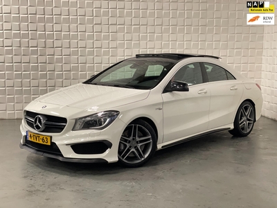 MERCEDES CLA-KLASSE 45 AMG 4MATIC PANO SCHAAL NAP