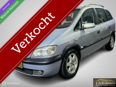 Opel Zafira 1.8-16V Apk Airco 7persoons trekhaak mooie auto!