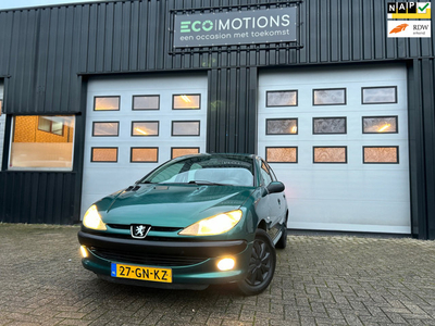 Peugeot 206 1.6-16V XT Elek-R | 5 Deurs | Groen | ZO MEE