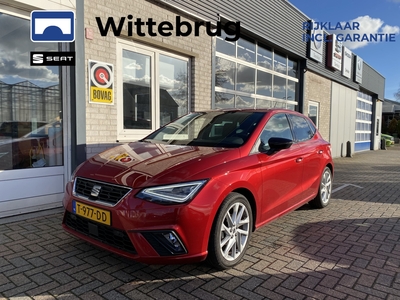 SEAT IBIZA 1.0 TSI FR / FABRIEKS GARANTIE TM 5-2027 / PARK. SENSOREN/ CRUISE/ DIGITAL DASHBOARD/ APP CONNECT/ CLIMA/ DAB/ 17