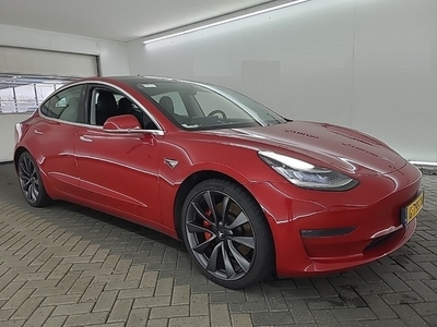 TESLA MODEL 3 Performance 75 kWh AWD [ Fase-3 ] (INCL-BTW) Aut. *PANO | AUTO-PILOT | FULL-LED | NAPPA-LEATHER | DIGI-COCKPIT | ADAPT.CRUISE | KEYLESS | SURROUND-VIEW | DAB | APP-CONNECT | MEMORY-PACK | LANE-ASSIST | SPORT-SEATS | 20