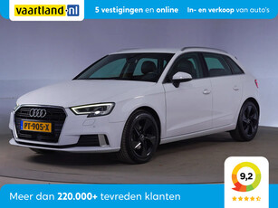 Audi A3 SPORTBACK 1.4 TFSI 150pk Sport Pro Line Plus Aut. [ LED Leder Stoelverwarming ]