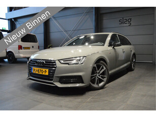 Audi A4 Avant 1.4 TFSI 3X S line black edition navi leer led pdc 18 inch !!