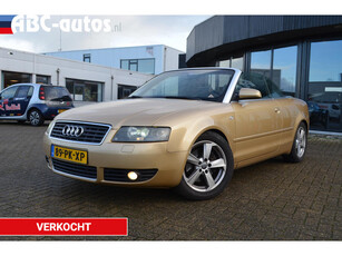 Audi A4 Cabriolet 2.4 V6 Pro Line *VERKOCHT*