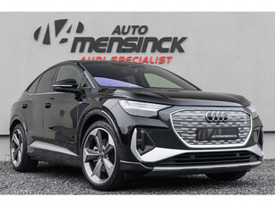 Audi Q4 Sportback e-tron 40 / 2x S-line/ Sonos/ Head-Up/Ruit-leder/ Adaptive Cruise Control/ Panoramadak/ 150kW (204PK)